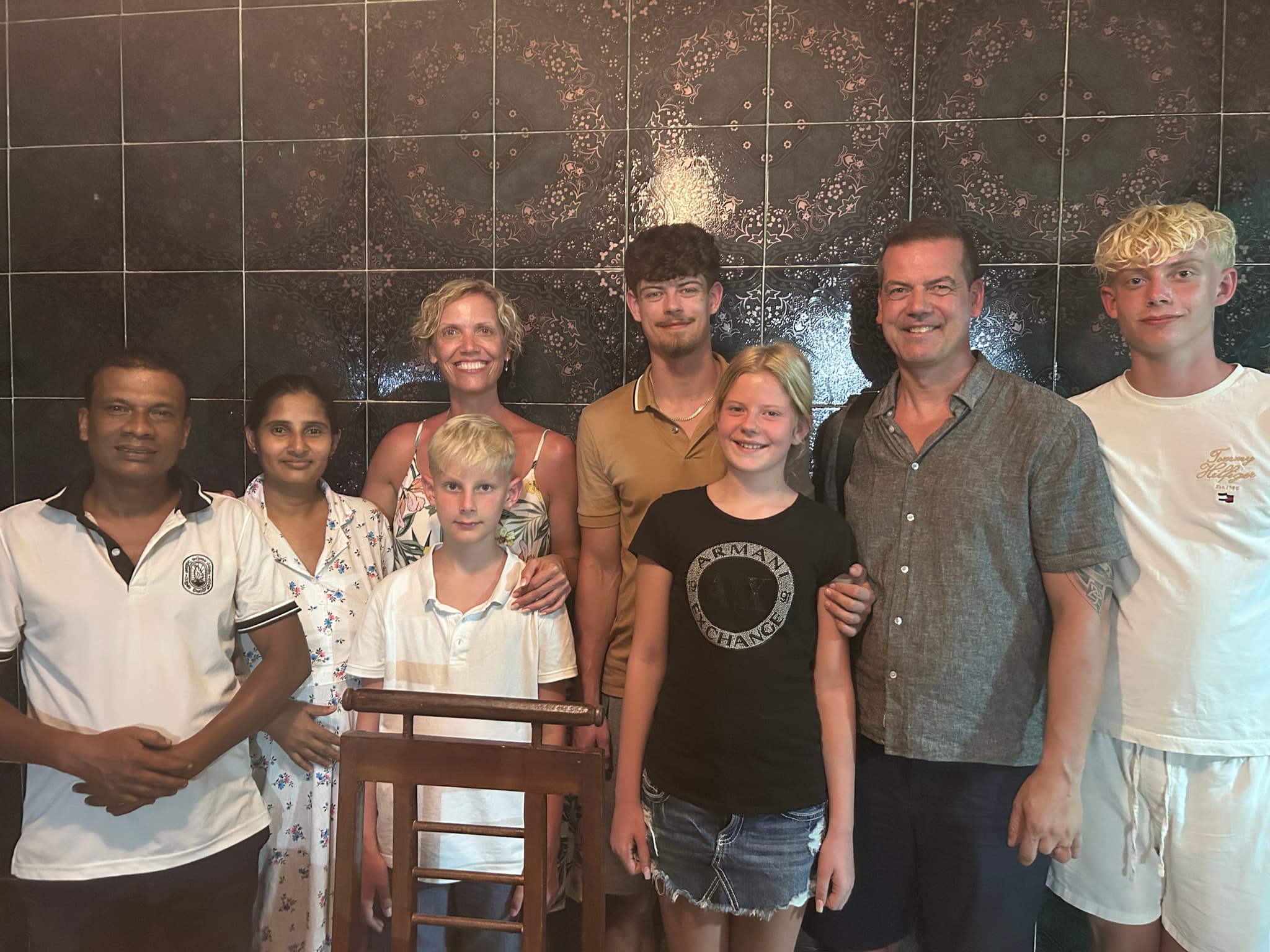 The Cinnamon Walawwa family